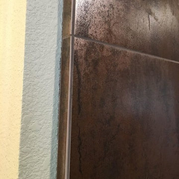 Transitional Shower Remodel in Mountain Ranch, California