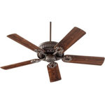 Quorum - Quorum 35525-86 Empress - 52" Ceiling Fan - Rod Length(s): 6.00  IC Housing: 13.31  Warranty: Limited LifetimeEmpress 52" Ceiling Fan Oiled Bronze *UL Approved: YES  *Energy Star Qualified: YES *ADA Certified: n/a  *Number of Lights:   *Bulb Included:No *Bulb Type:No *Finish Type:Oiled Bronze