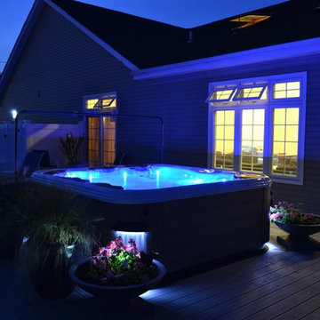 Spa Lighting Creates Beautiful Scene (Long Island/NY):