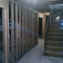 before and after stairs