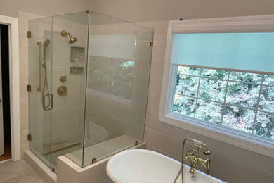 Bathroom - traditional bathroom idea in Raleigh