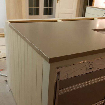 Caesarstone Arbeitsplatte in Kopenhagen Dänemark