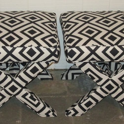 Custom X Benches - Footstools And Ottomans