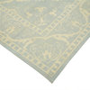 Rug N Carpet - Hand-Knotted Oriental 8' 9" x 11' 11" Unique Beige Oushak Rug