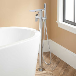 GHANI FREESTANDING TUB FAUCET AND HAND SHOWER - Tub And Shower Faucet Sets