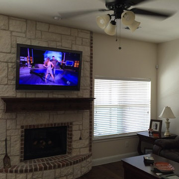 Fireplace TV Installation