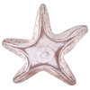 Coastal Whitewash Ocean Sea Star Starfish Napkin Rings Set of 4