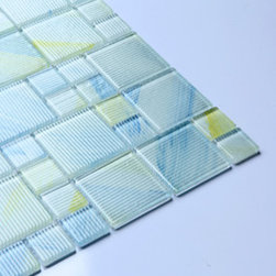 2013 New glass stone metal blend mosaic tile for kitchen backsplash COB0037 - Mosaic Tile