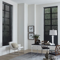 1" Premium Mini Blinds in Graphite - Window Blinds