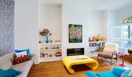 My Houzz: Bold Midcentury Style in a Renovated Victorian Town House