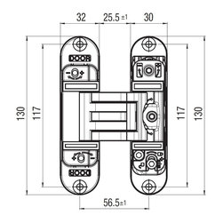 K6300 Hinges by Koblenz - Home Improvement