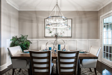 This is an example of a traditional dining room in Indianapolis.