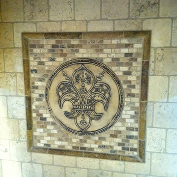 Wilma's Fleur-De-Lis Mosaic Feature