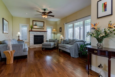 Living room - contemporary living room idea in Other