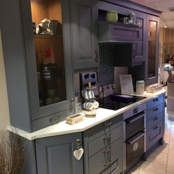 Grey painted