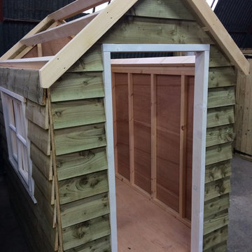Fully cladded - Traditional Cosy Shed 7'x5' for Andrew in London
