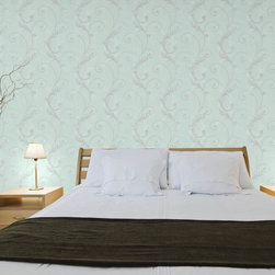 New Style - Fancy Floral Wallpaper RL190404 - Wallpaper