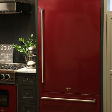 Introducing our new BlueStar Refrigeration in Color with a RNB 48" Range