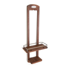 Corner Shower Caddy Teak Corner Shower Caddy Teak