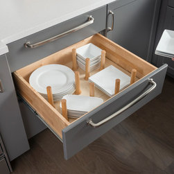 Peg Board Drawer Insert - Kitchen Drawer Organizers