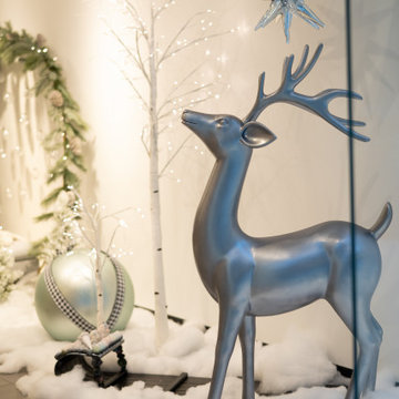 Holiday Photo Room Set Up