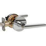 Delaney Hardware - Delaney Hardware Vida Series Passage Lever Set, Polished Chrome - Delaney Hardware Contemporary Collection Vida Series Passage Lever Set in Polished Chrome. Features clean, modern and contemporary style to complement a wide selection of interior designs.