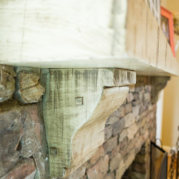 Great Room Fireplace Mantle