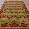 Oriental Morris Design Hand Knotted Area Rug 6x10, P5470