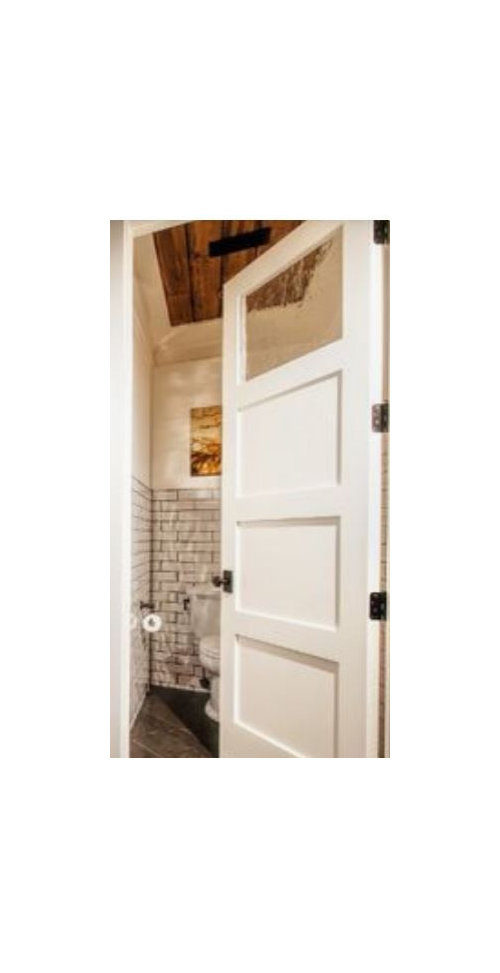 I have 4 panel interior doors. Want to replace top panel with glass.