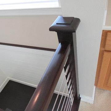 Cable Rail & Box Newel Post Theme in Vero Beach FL