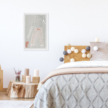 "Forget the Rules" Framed Painting Print