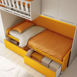 Z | drawers below bed - Bunk Beds