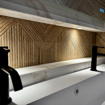 Création d'une Salle de Douche dans une chambre parentale