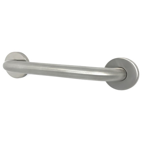 Clench Stainless Steel Grab Bar, 42', Satin Stainless