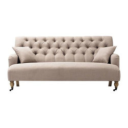 Watkins Natural Linen Sofa - Sofas
