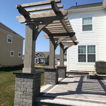 Dublin, OH, Outdoor Living Combination Space in Beautiful Ballantrae