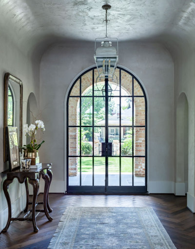 French Country Entry by Wright Design