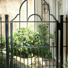 iron fence