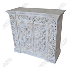MAGNIFICENT SIDE CABINET - ANTIQUE AND RUSTIC FURNITURE - Furniture