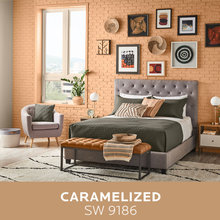 coordinate with caramel color