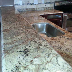 Siena Bordeaux Granite Countertops - Products
