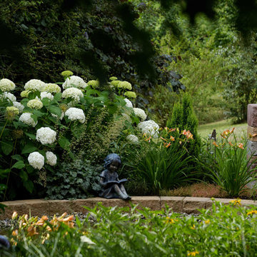 Natürlicher Familiengarten in moderner Optik