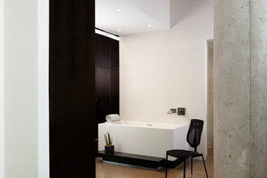 Bathroom - modern bathroom idea in Minneapolis