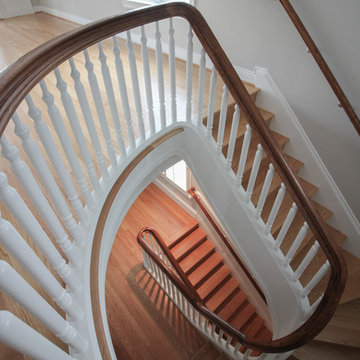 Project #49 | Traditional Staircase with Drum Style Volute