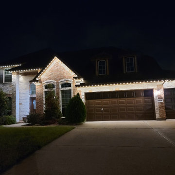 Permanent Roofline Lighting | Permanent Christmas Lights