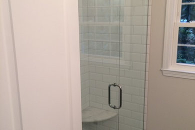 Inspiration for a 1950s bathroom remodel in Atlanta