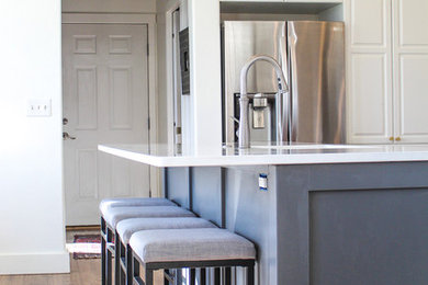 Inspiration for a contemporary kitchen remodel in Other