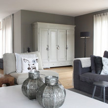 sitting room and hall