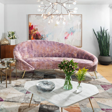Peninsula: Los Altos Renovation | Contemporary Color Crush