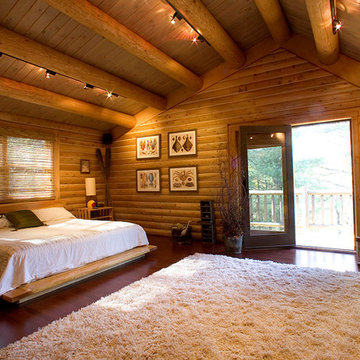 Custom Log Home for Extreme Makeover: Home Edition